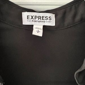 Womens express Portifino shirt. Size small. Black.